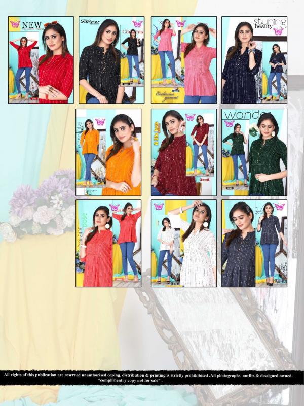Pari Khushi vol 5 Rayon Designer Exclusive Western top  collection